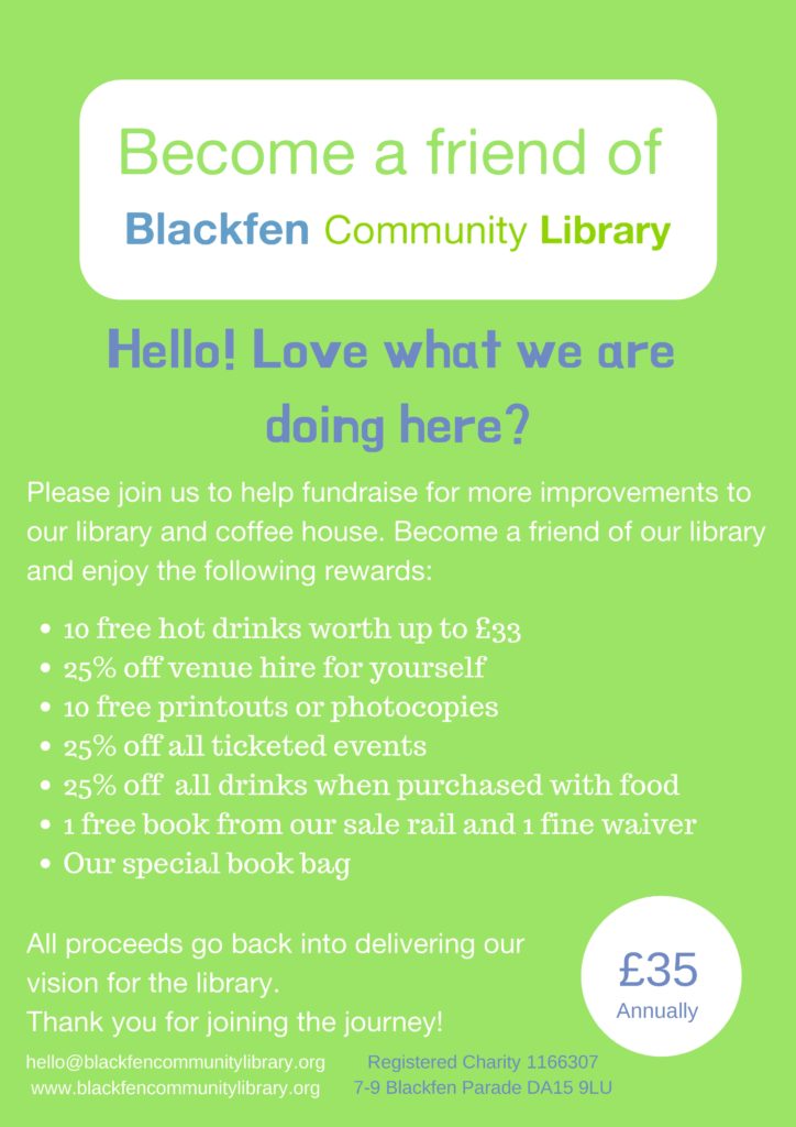 Library Friends | Blackfen Community Library