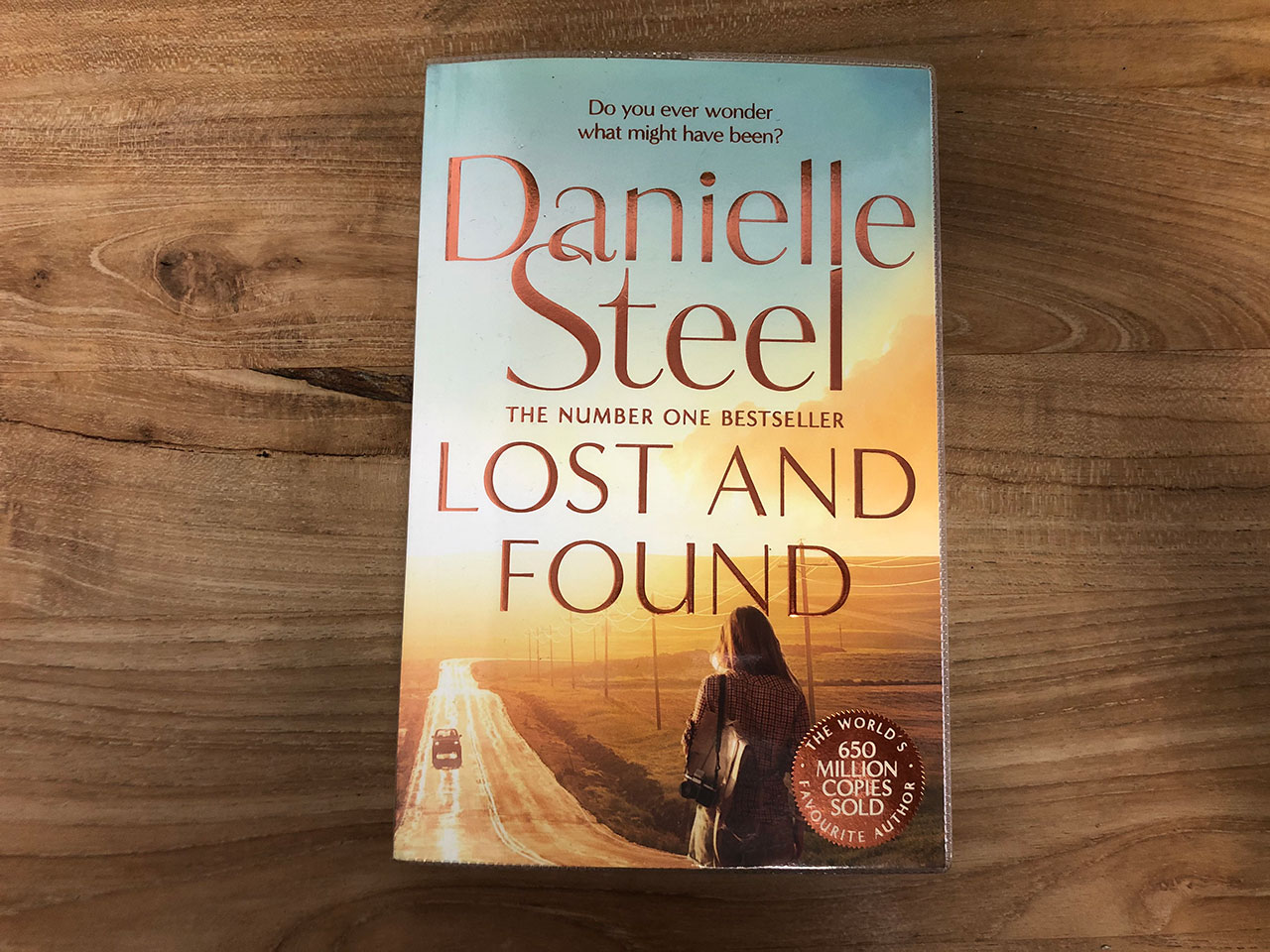 Book cover by Danielle Steel Lost and Found 