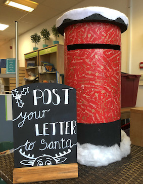 Santa's post box
