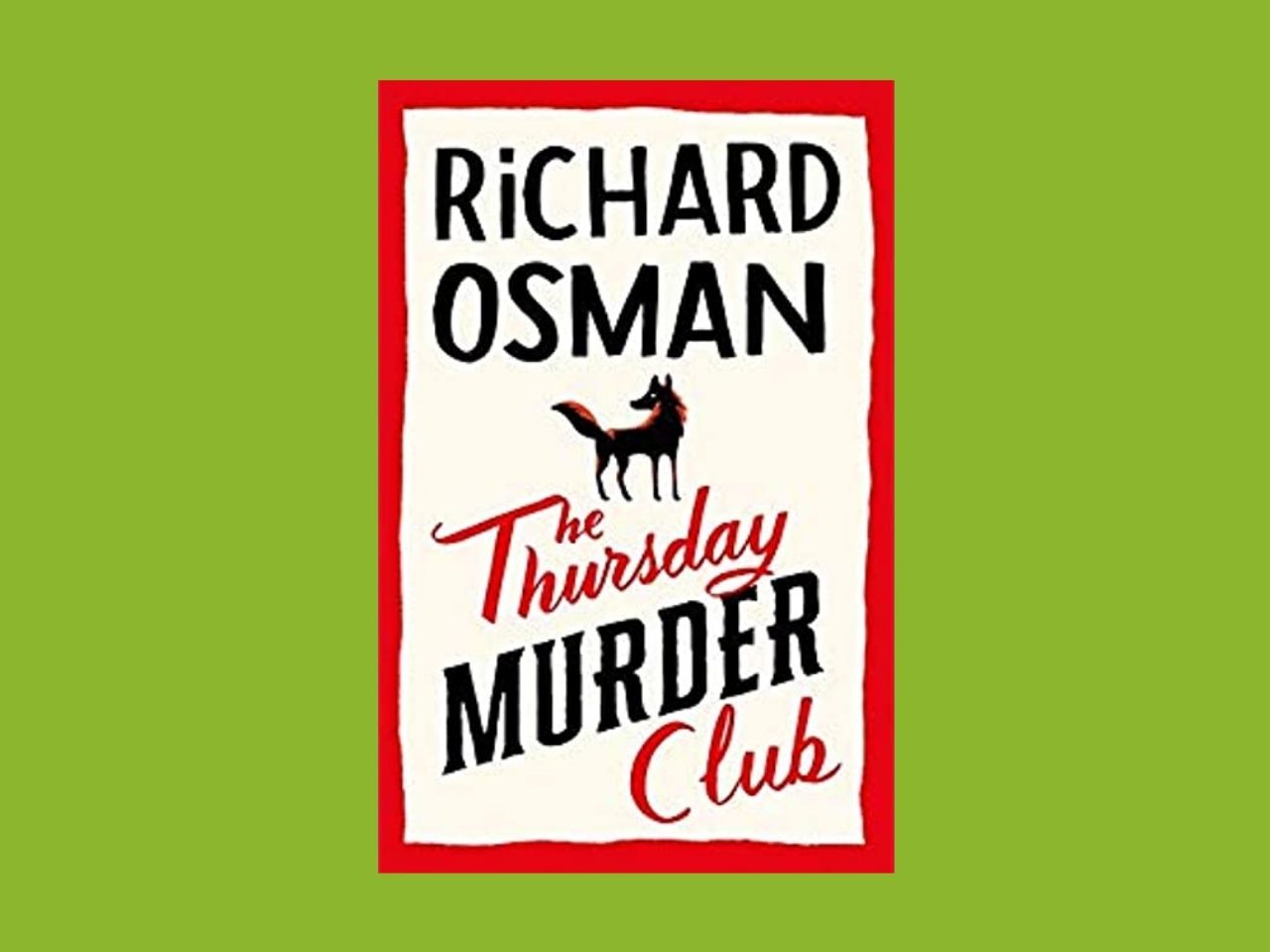 Picture of book richard Osman The Thursday Murder Club