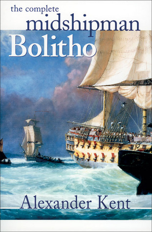 Ship on cover of Richard Bolitho Midshipmen book