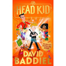 Orange book cover for David Baddie'ls Head Kidid