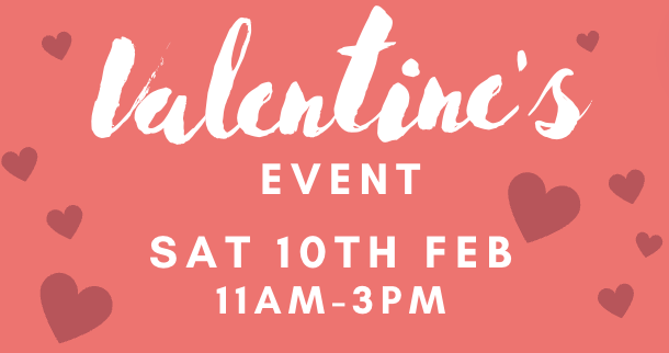 Valentine’s Library and Market Event