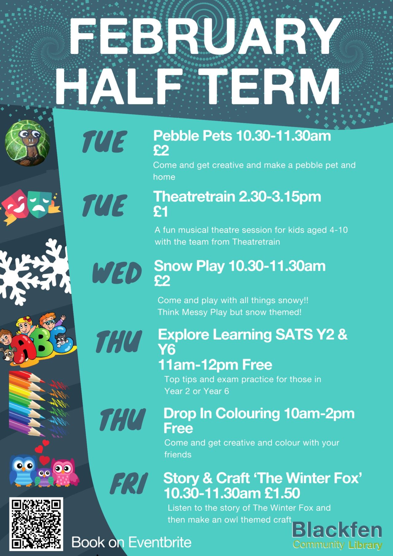 February Half Term 2025 Blackfen Community Library