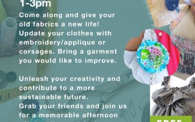 Textile Upcycling – Wed 5 Nov