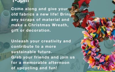 Christmas Textiles – Wreath Making