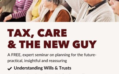 Tax , Care & The New Guy