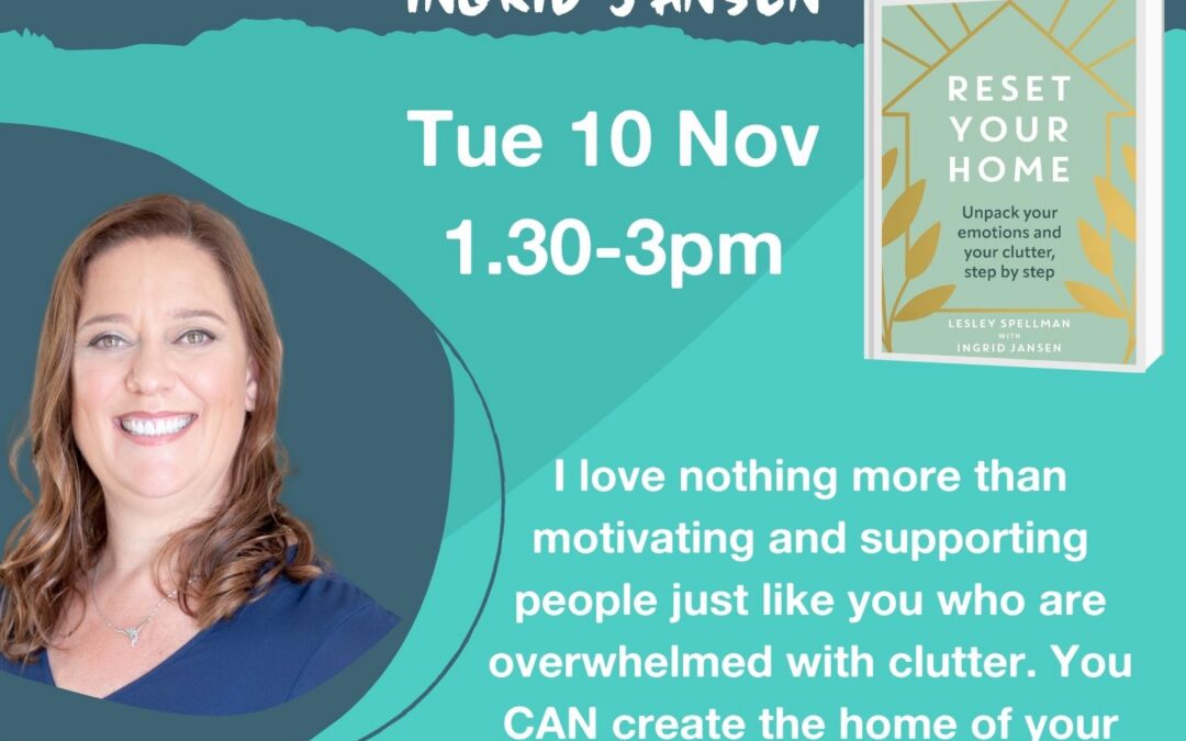 Declutter Hub Workshop with Ingrid Jansen